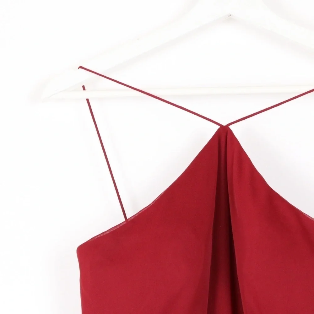 Alfred Sung Halter Neck Formal Maxi Dress - Picture 3 of 9